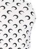 MARINE SERRE Moon Printed Jersey Tubed Top - Thumbnail 4