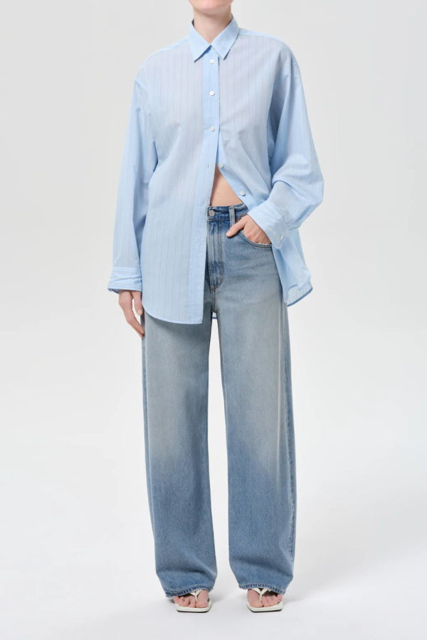 AGOLDE Low Curve Crop Flyweight Jeans