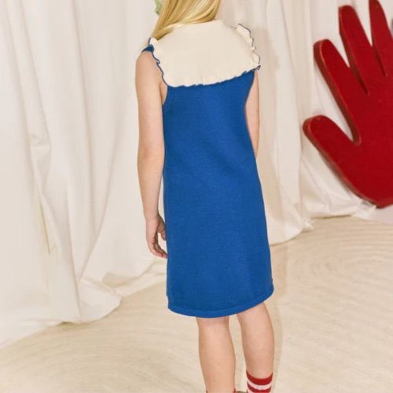 KIDS Misha & Puff Lucille Dress - Blue Ribbon