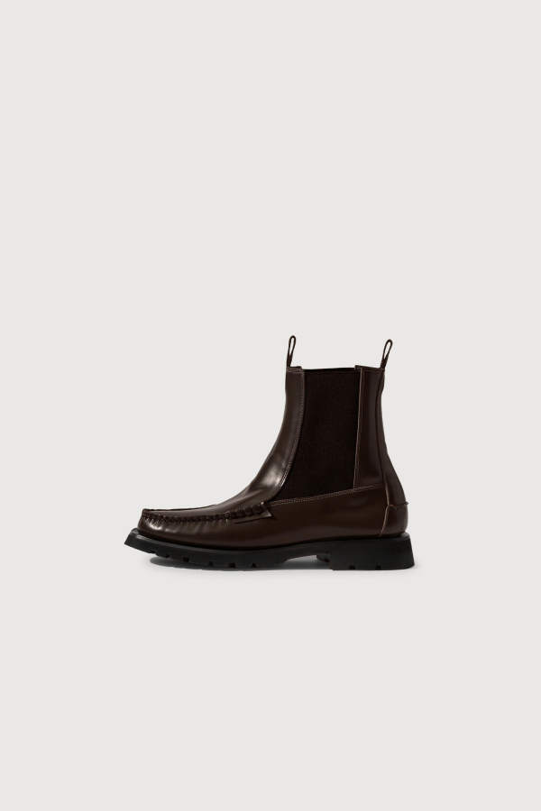 Hereu Alda Sport Chelsea Boots - Dark Brown