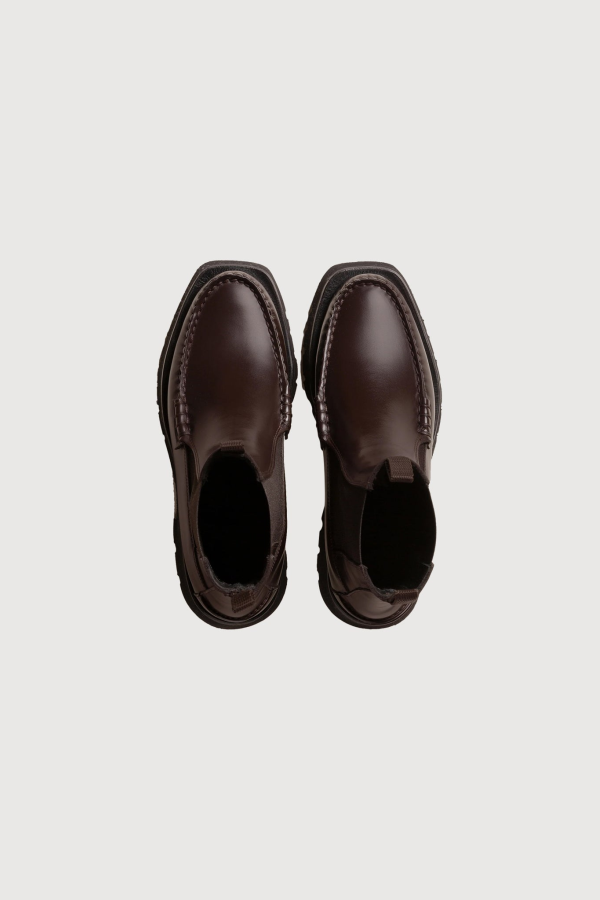 Hereu Alda Sport Chelsea Boots - Dark Brown