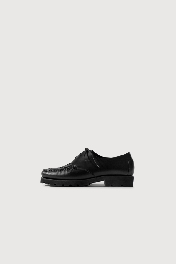 Hereu Colom Sport Veg Tanned Loafer - Black