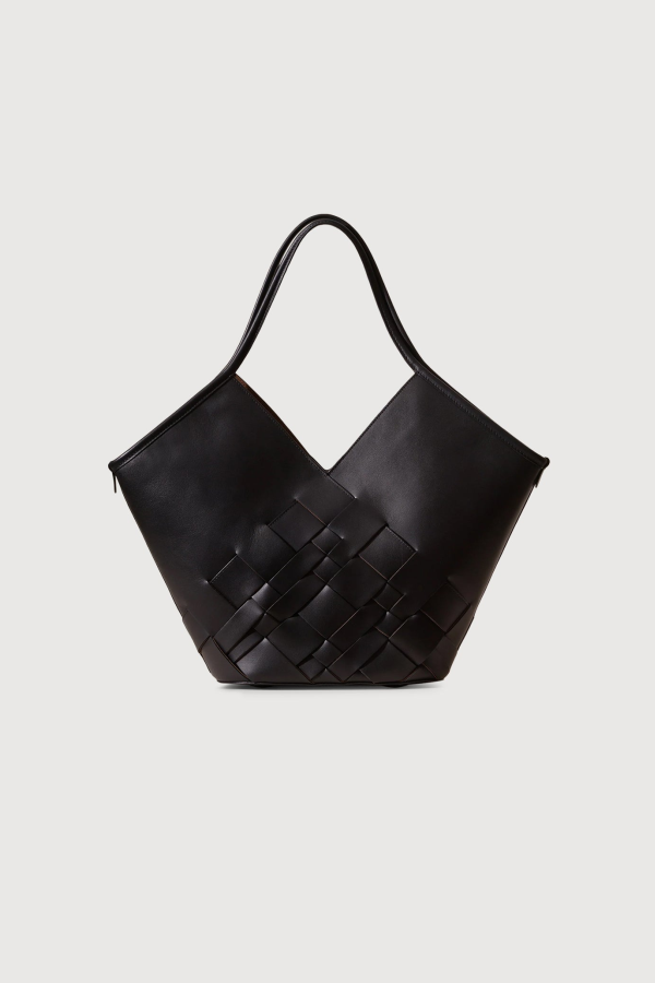 Hereu Coloma Leather Tote - Black