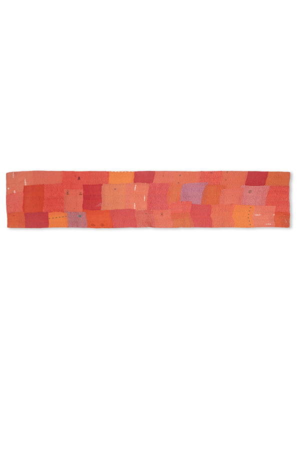 Maison Mieko Mosaic Fray Patch Vintage Kantha Runner