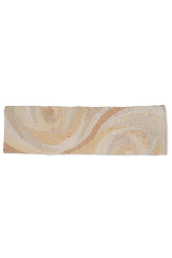 Maison Mieko New Dawn Fray Patch Rose Table Runner