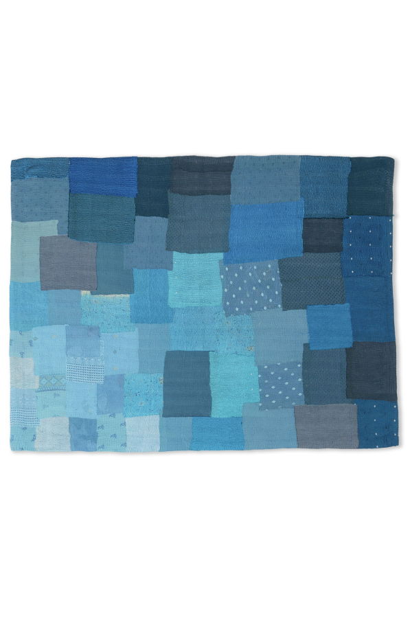 Maison Mieko Fray Patch Kantha Throw - Night Sky