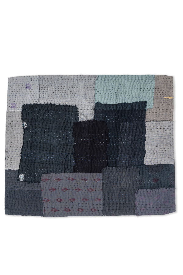 Maison Mieko S/2 Landscape Fray Patch Vintage Kantha Placemat
