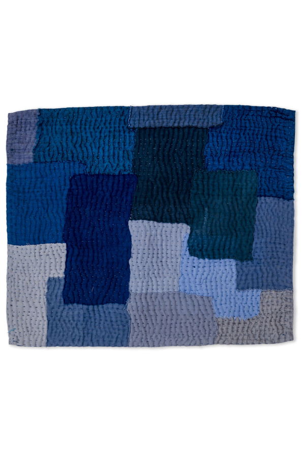 Maison Mieko S/2 Landscape Fray Patch Vintage Kantha Placemat