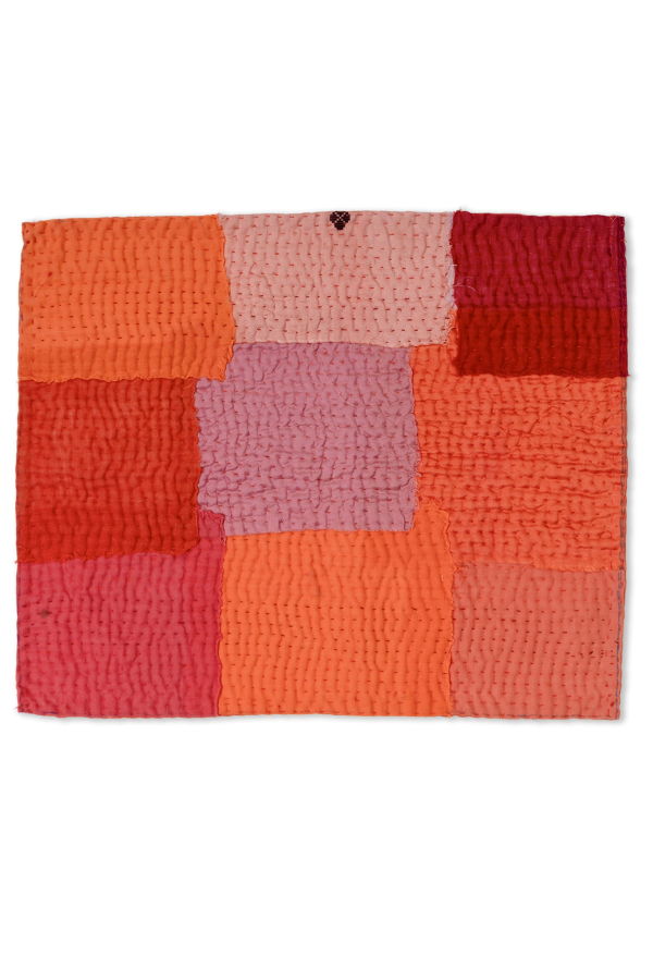 Maison Mieko S/2 Mosaic Fray Patch Vintage Kantha Placemat