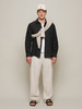 Merz b. Schwanen Relaxed Organic Linen Shirt - Thumbnail 2