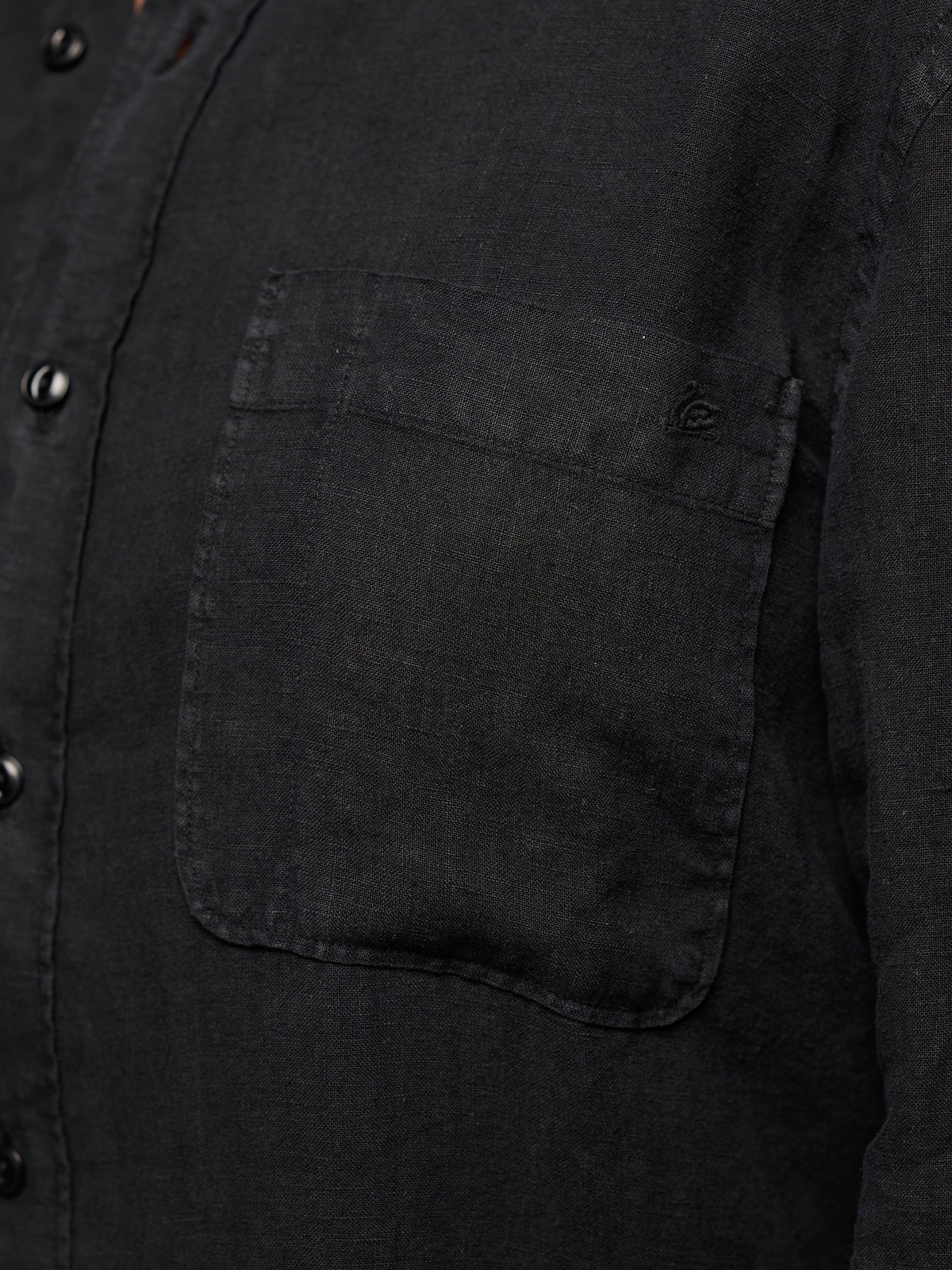 Merz b. Schwanen Relaxed Organic Linen Shirt - Image 4 of 7