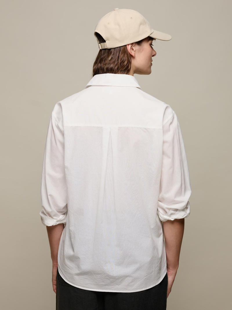 Merz b. Schwanen Relaxed Fit Linen Shirt