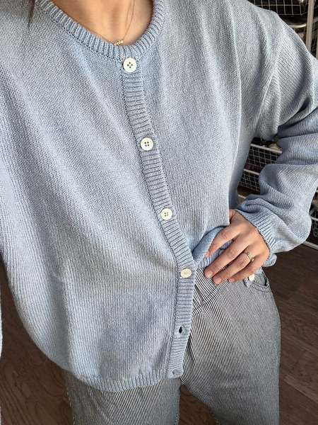 Rag & Bone Taylor Cable Cardigan - Mint | Garmentory
