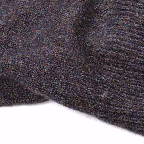 Our Legacy Base Roundneck Sweater - Tweed Black | Garmentory