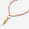 Katie Dean Jewelry Opal Fish Necklace - Blush - Thumbnail 3