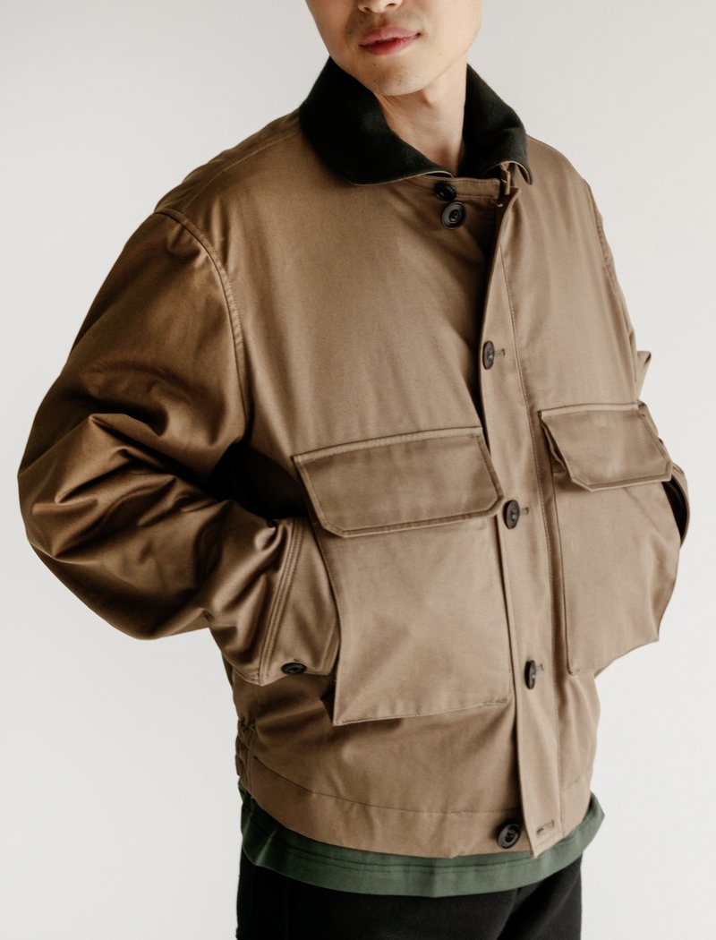 Lemaire Wadded Blouson - Tobacco | Garmentory
