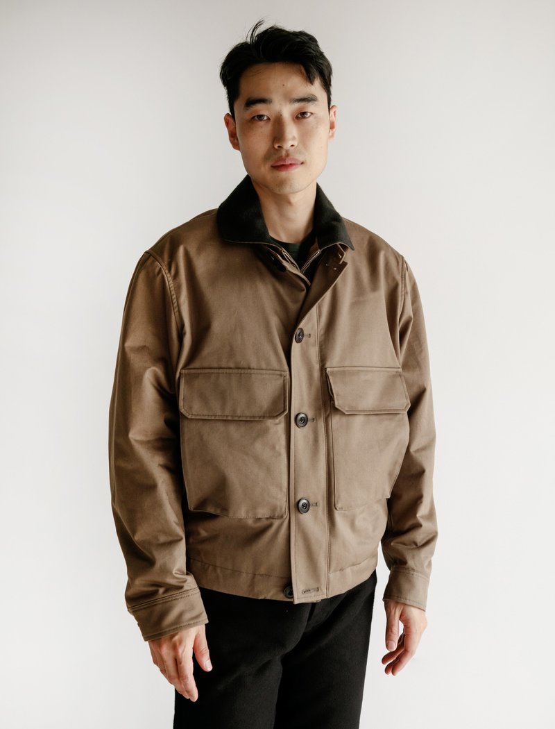 Lemaire Wadded Blouson - Tobacco | Garmentory
