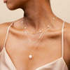 Katie Dean Jewelry Long Pearl Pendant Necklace - Gold - Thumbnail 2