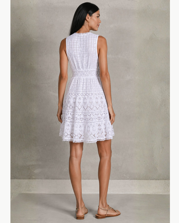 TEMPTATION POSITANO Cappero Dress - White