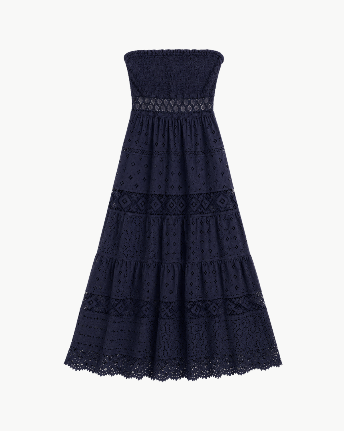 TEMPTATION POSITANO Tahina Dress - Navy - Image 1 of 3