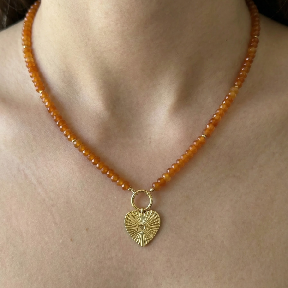 Katie Dean Jewelry Sweetheart Necklace - Image 5 of 7
