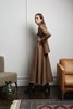 Mina Isik Skirt -Brown - Thumbnail 2