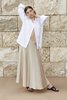 Mina Isik Skirt - Natural - Thumbnail 2