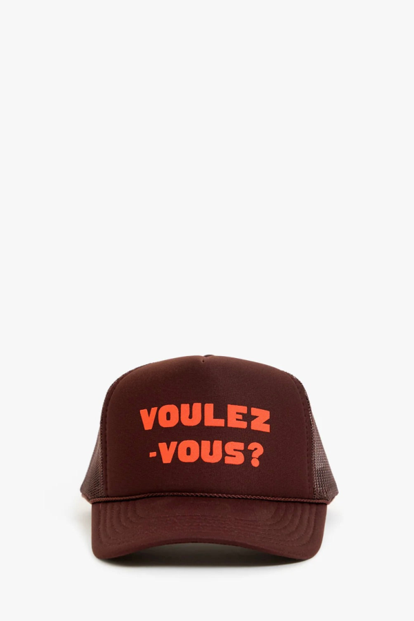 Clare V. Voulez-Vous Trucker Hat