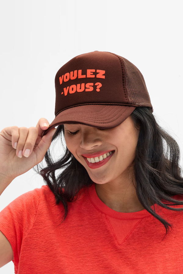 Clare V. Voulez-Vous Trucker Hat