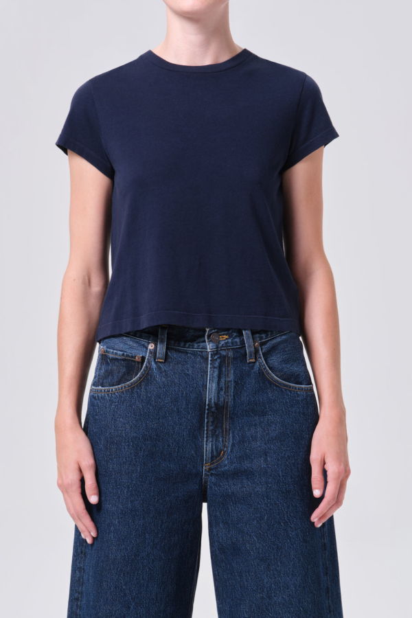 AGOLDE Adine Shrunken Tee