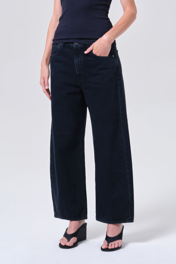 AGOLDE Low Curve Crop Weightless Jean