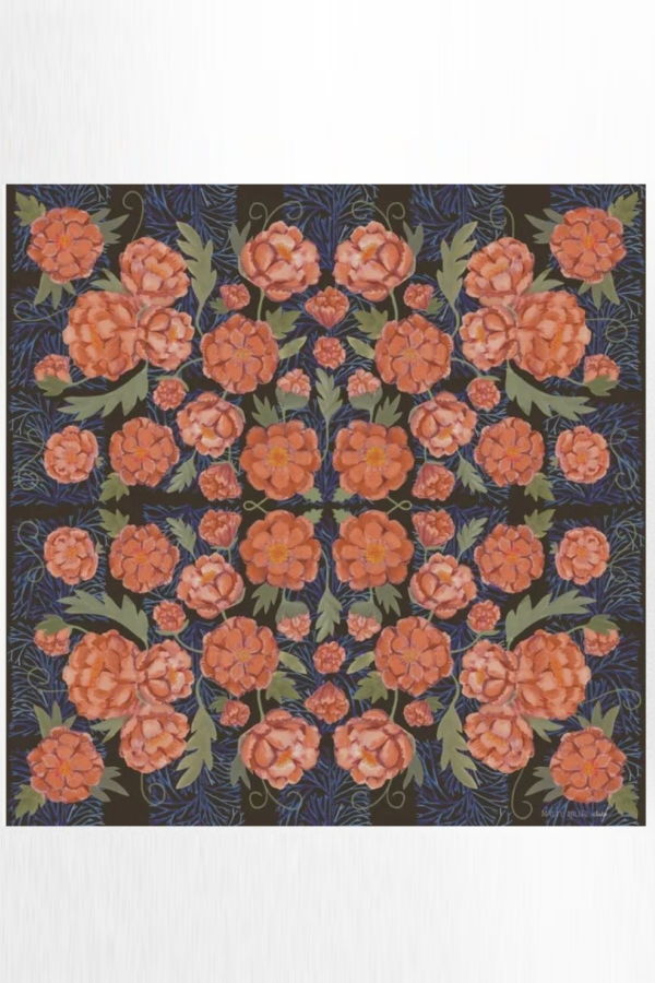 Matty Miller Studio 100% Silk Guadalupe Scarf