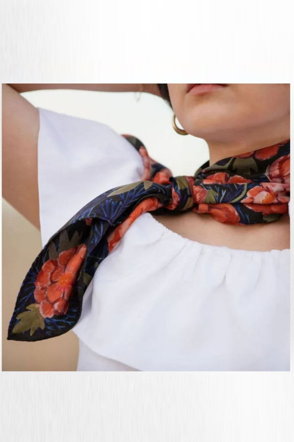 Matty Miller Studio 100% Silk Guadalupe Scarf