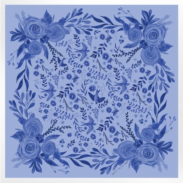 Matty Miller Studio 100% Silk Zephyr Scarf Matty Miller Studio 100% Silk Zephyr Scarf