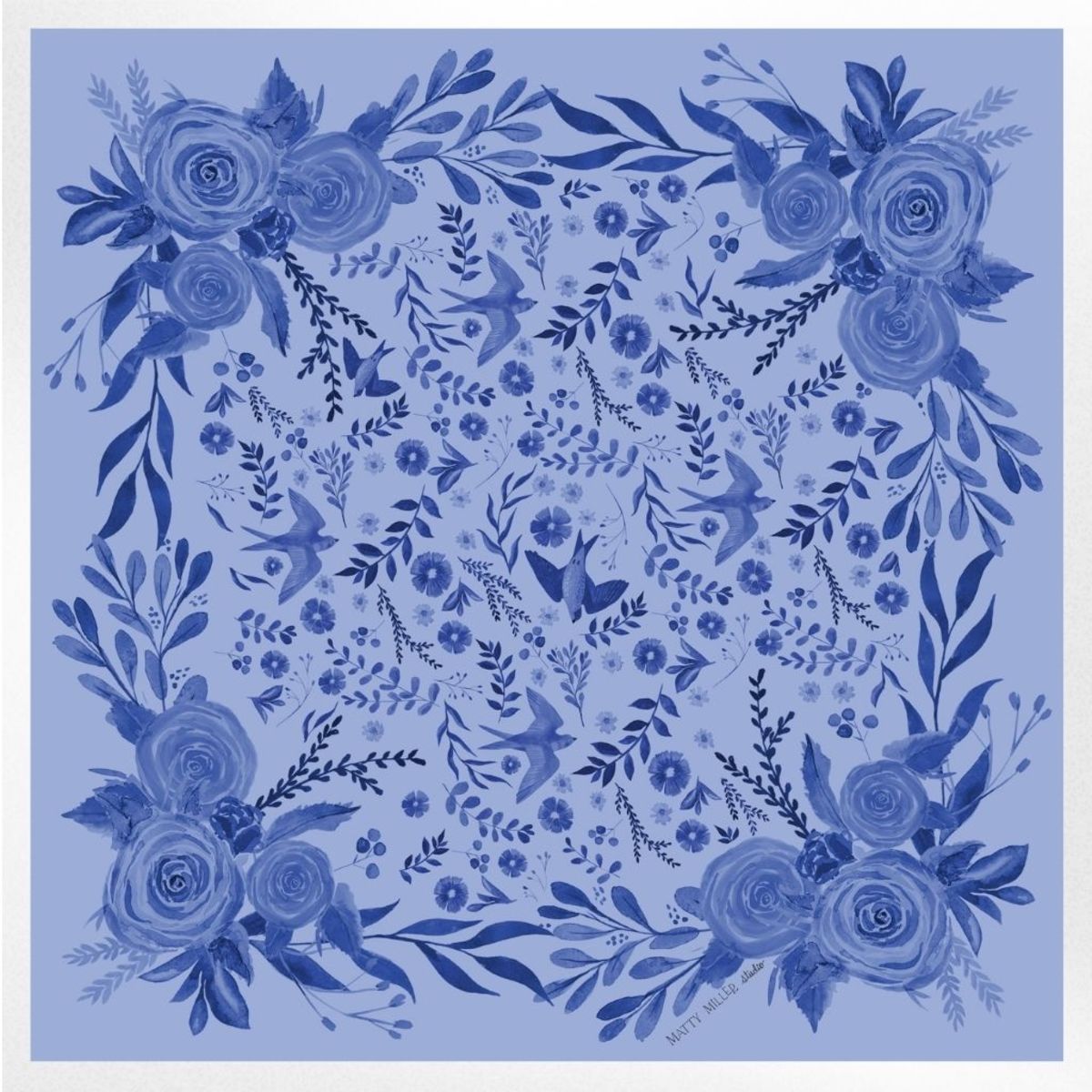 Matty Miller Studio 100% Silk Zephyr Scarf - Image 1 of 9