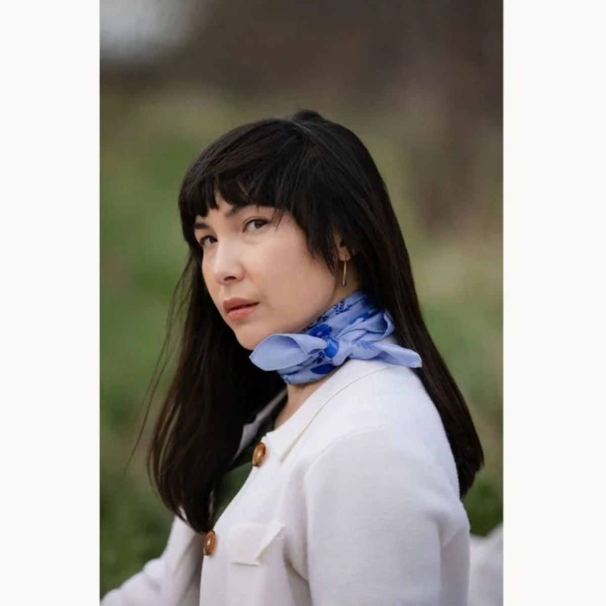 Matty Miller Studio 100% Silk Zephyr Scarf - Image 2 of 9