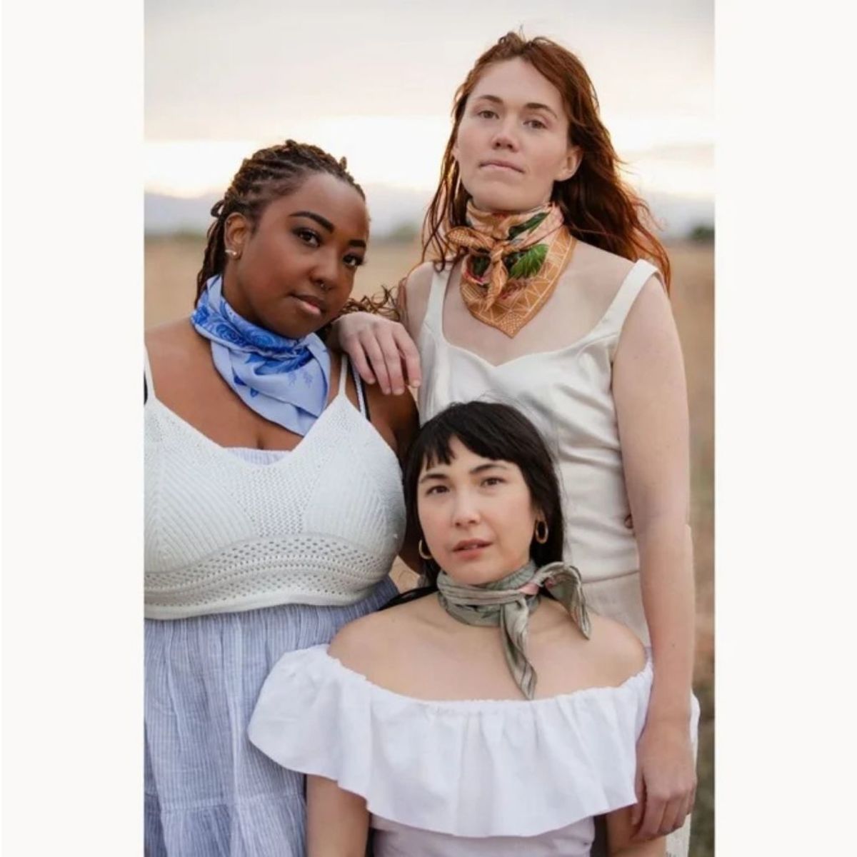Matty Miller Studio 100% Silk Zephyr Scarf - Image 4 of 9