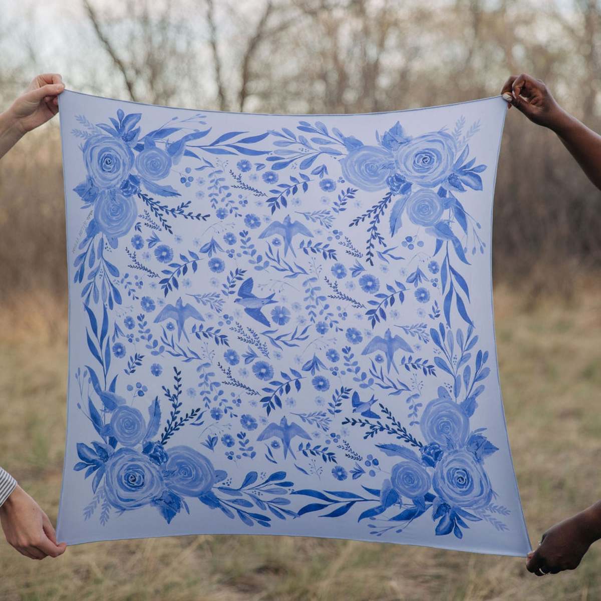 Matty Miller Studio 100% Silk Zephyr Scarf - Image 6 of 9
