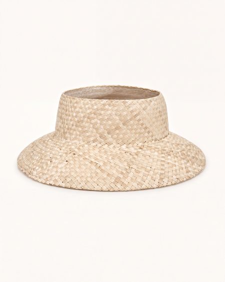 SENSI STUDIO Trinado Crochet Lampshade Hat - orange | Garmentory display picture 3