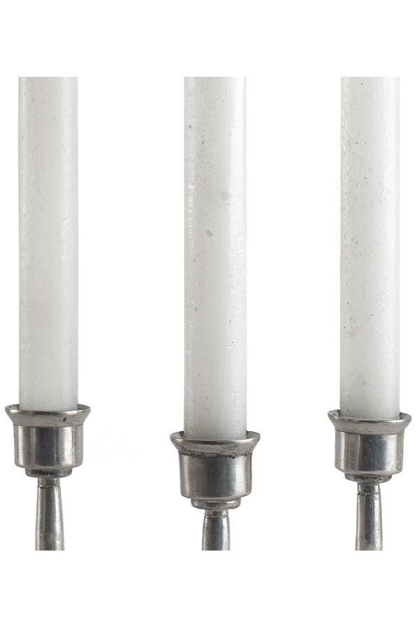 Thumbprint Artifacts Luma Afrika Frosted 9" Tapers 4 Pack Candles - White