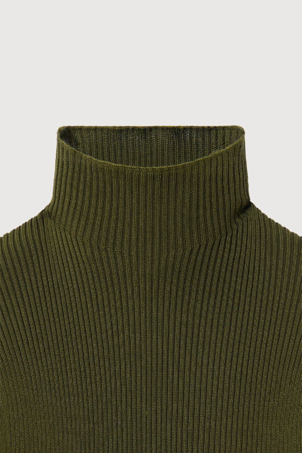 Rier Turtleneck Sweater - Forest Knit