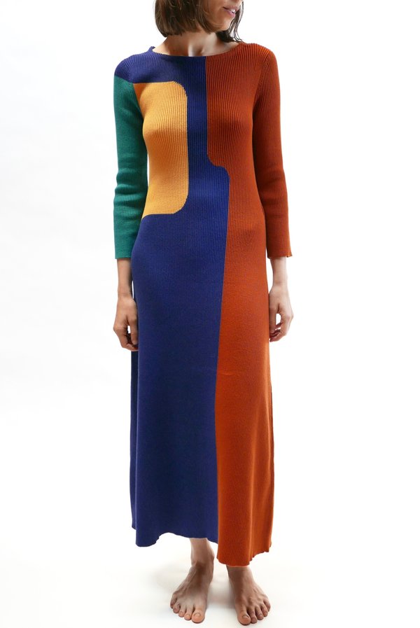 mara hoffman sweater dress