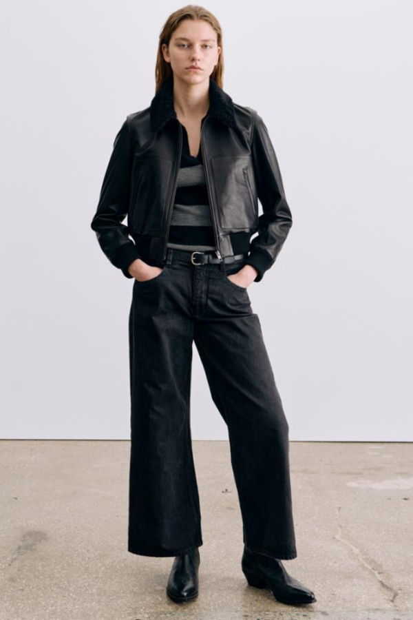 Nili Lotan Marlene Denim Pant - Carbon