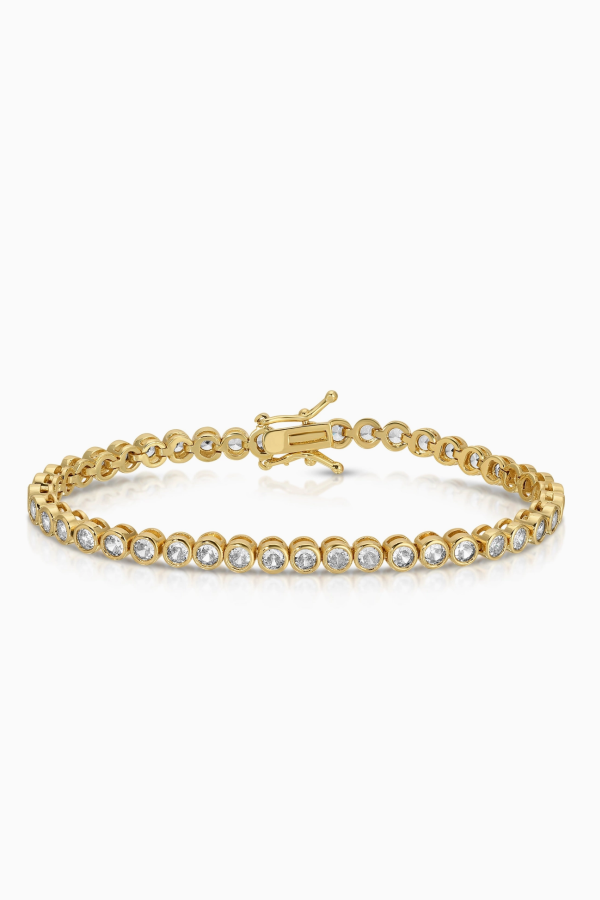 JOY DRAVECKY JEWELRY Kate Tennis Bracelet - Gold