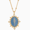 JOY DRAVECKY JEWELRY Lady Lourdes Pendant Necklace - Thumbnail 1