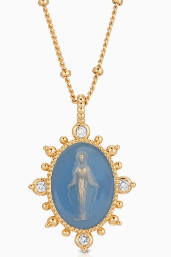 JOY DRAVECKY JEWELRY Lady Lourdes Pendant Necklace