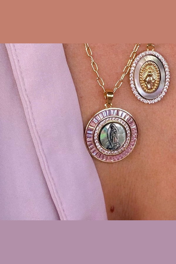 JOY DRAVECKY JEWELRY Mother Mary Necklace