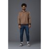Thaddeus O'Neil Wool Marine Jumper - Brown - Thumbnail 5