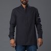 Deveaux Flannel Tunic Shirt - Thumbnail 1