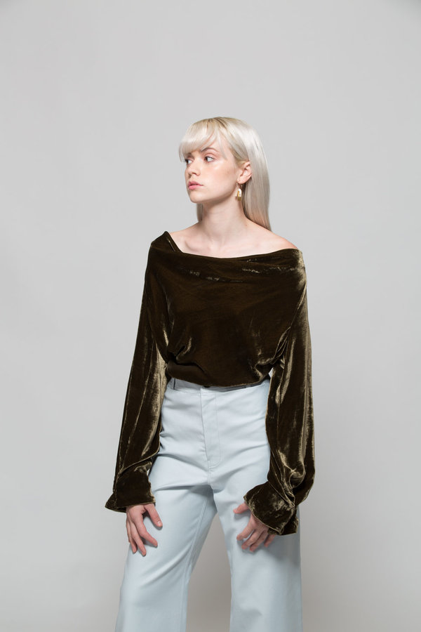Creatures of Comfort Yew Top - DARK GREEN Creatures of Comfort Yew Top - DARK GREEN
